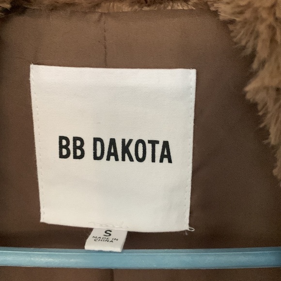 Fake fur sweater coat - Picture 2 of 3